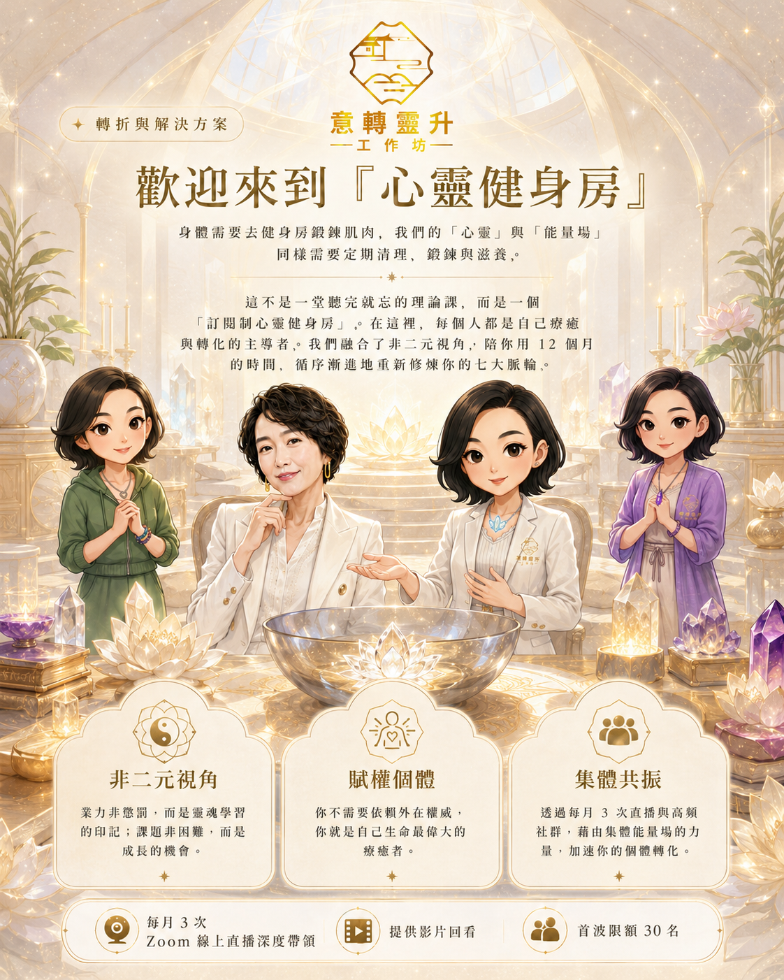 歡迎來到心靈健身房